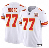 Men & Women & Youth Kansas City Chiefs #77 Jaylon Moore White 2025 F.U.S.E. Vapor Untouchable Limited Stitched Jersey,baseball caps,new era cap wholesale,wholesale hats